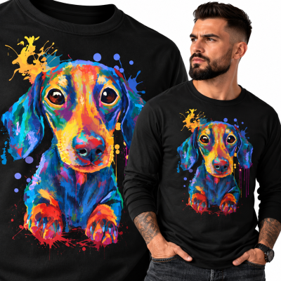 LONGSLEEVE ZWIERZĘTA   JAMNIK